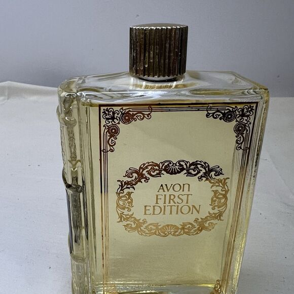 Vintage Avon First Edition Bay Rum After Shave Lotion 6 Fl. oz Book Shape Bottle - Picture 6 of 6
